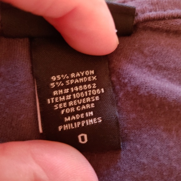 Torrid Feather Print Gray Swing Tank Top - Picture 6 of 8